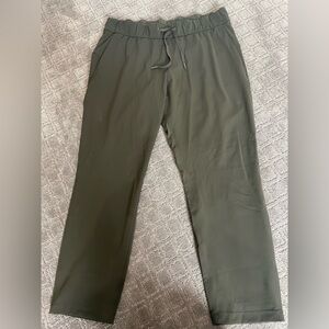 Lululemon Olive jogger pants